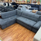 Couch Sofa Wohnlandschaft +Bettfunktion +Armlehnenverstellung
