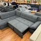 Couch Sofa Wohnlandschaft +Bettfunktion +Armlehnenverstellung