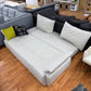 Sofa Couch Wohnlandschaft +Bettfunktion +Stauraum +Kissen