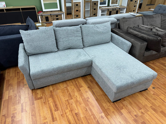 Sofa Couch Wohnlandschaft +Bettfunktion +Stauraum +Seitenwechselbar