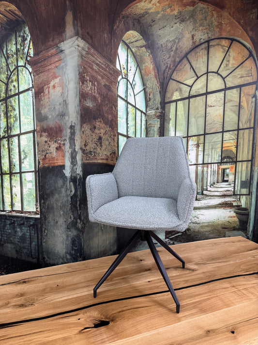 Esszimmerstuhl Armlehnenstuhl +Dreh-Rück-Funktion +Metallgestell +Neu auf Lager