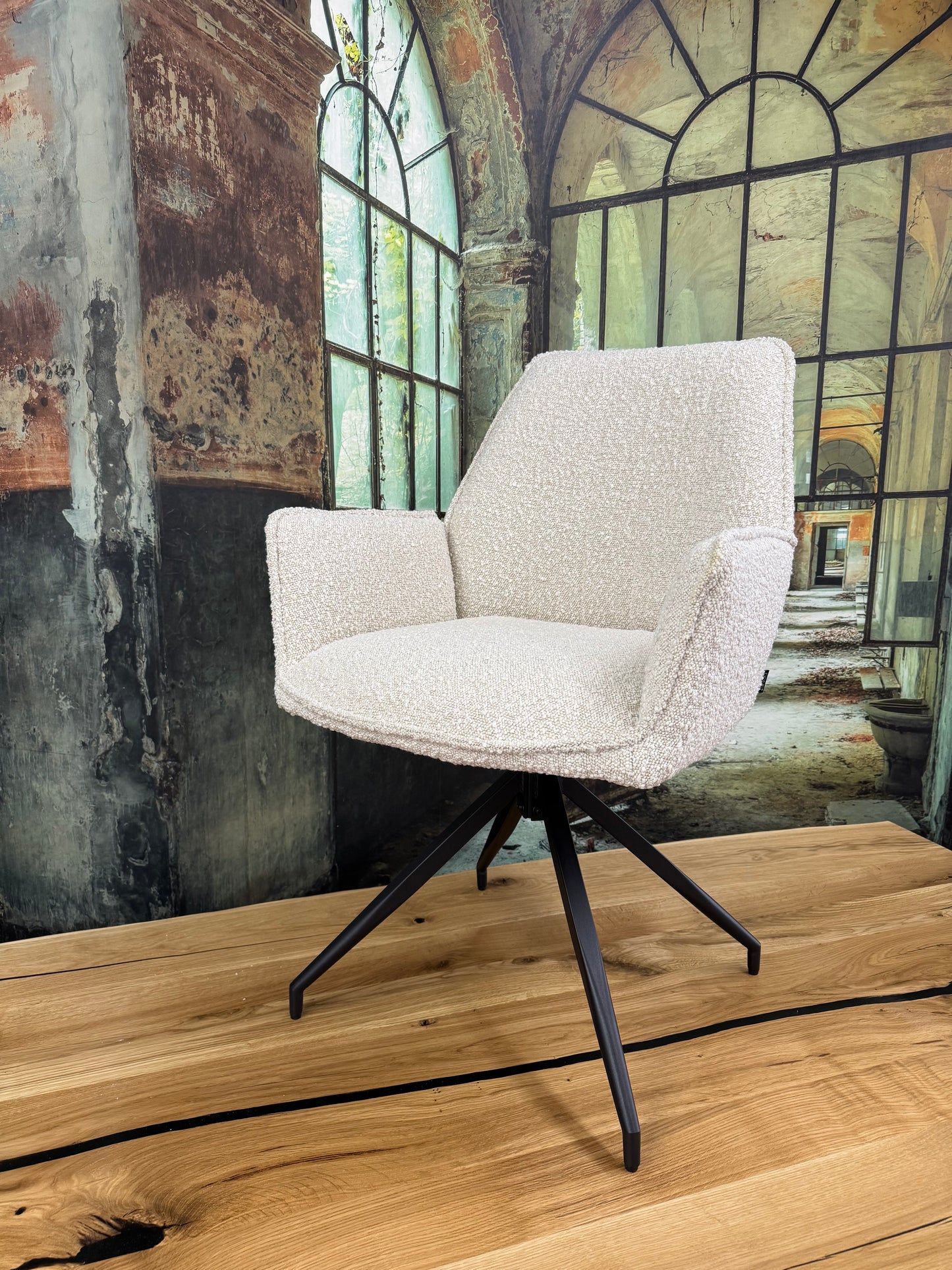 Esszimmerstuhl Armlehnenstuhl +Dreh-Rück-Funktion +Metallgestell +Neu auf Lager