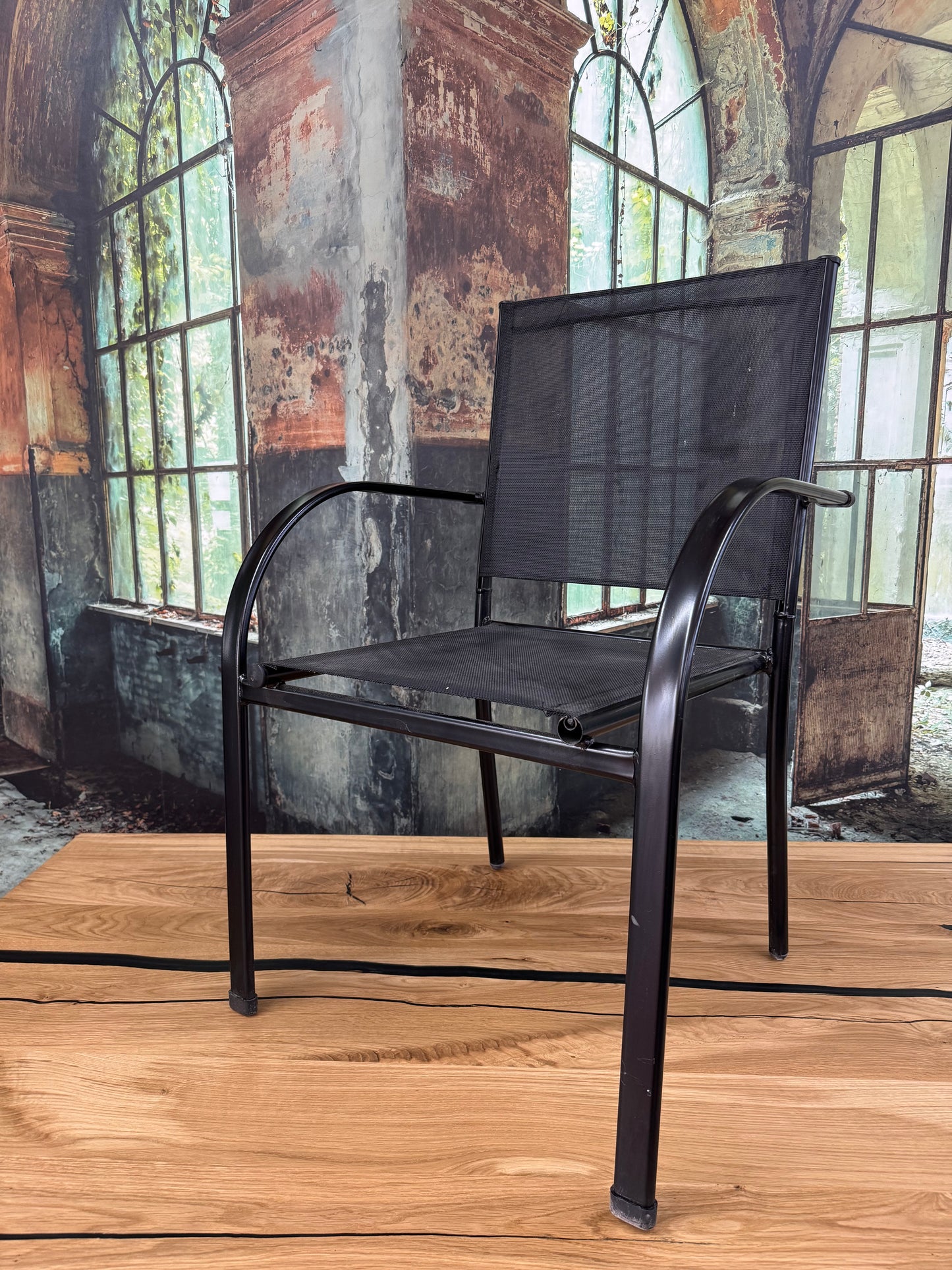 Stuhl Stapelstuhl +Metallgestell +zwei Farben erhältlich +Neu auf Lager