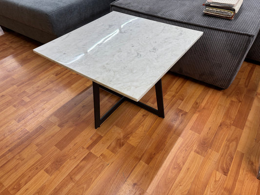 Couchtisch Wohnzimmertisch Beistelltisch +Marmorplatte +Metallgestell +Neu auf Lager
