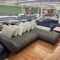 Sofa Couch Wohnlandschaft +Kissen +BIG Sofa