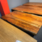 Esstisch Tisch Esszimmertisch +Akazie +Metallfüße +B-Ware +vers. Größen