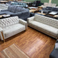 Sitzgruppe Sofa Couch +Chester +Bettfunktion +Stauraum +Kissen