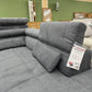 Wohnlandschaft Couch Sofa +Sitztiefenverstellung +Nierenkissen +Kopfstützen einstellbar