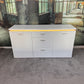 Highboard Kommode Sideboard +LED-Beleuchtung +Schubladen +vers. Modelle +Neu auf Lager