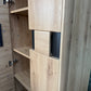 Hochschrank +Massivholzfront +Neu auf Lager