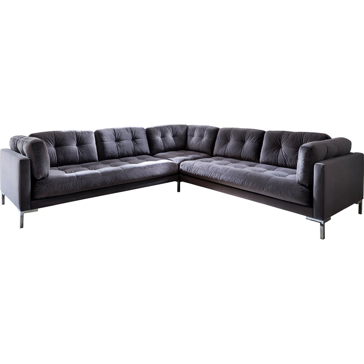 Sofa Couch Wohnlandschaft + Kissen