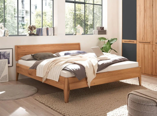 Bett Schlafzimmer +Massivholz +Eiche +als Set erhältlich