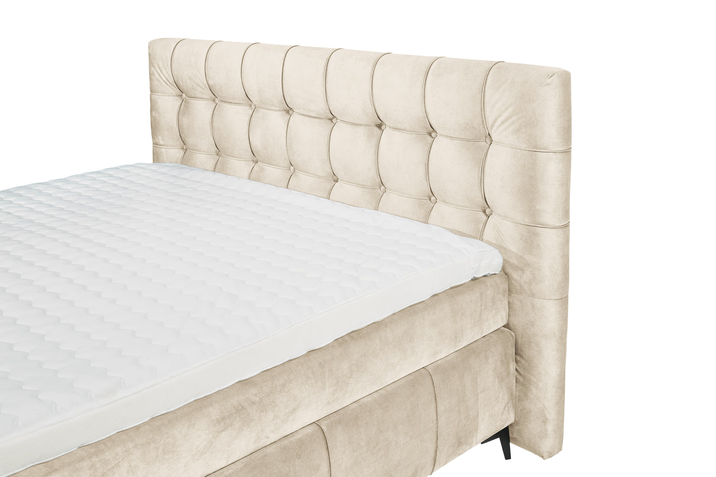 Boxspringbett Bett + Topper + 180x200cm +Neu auf Lager