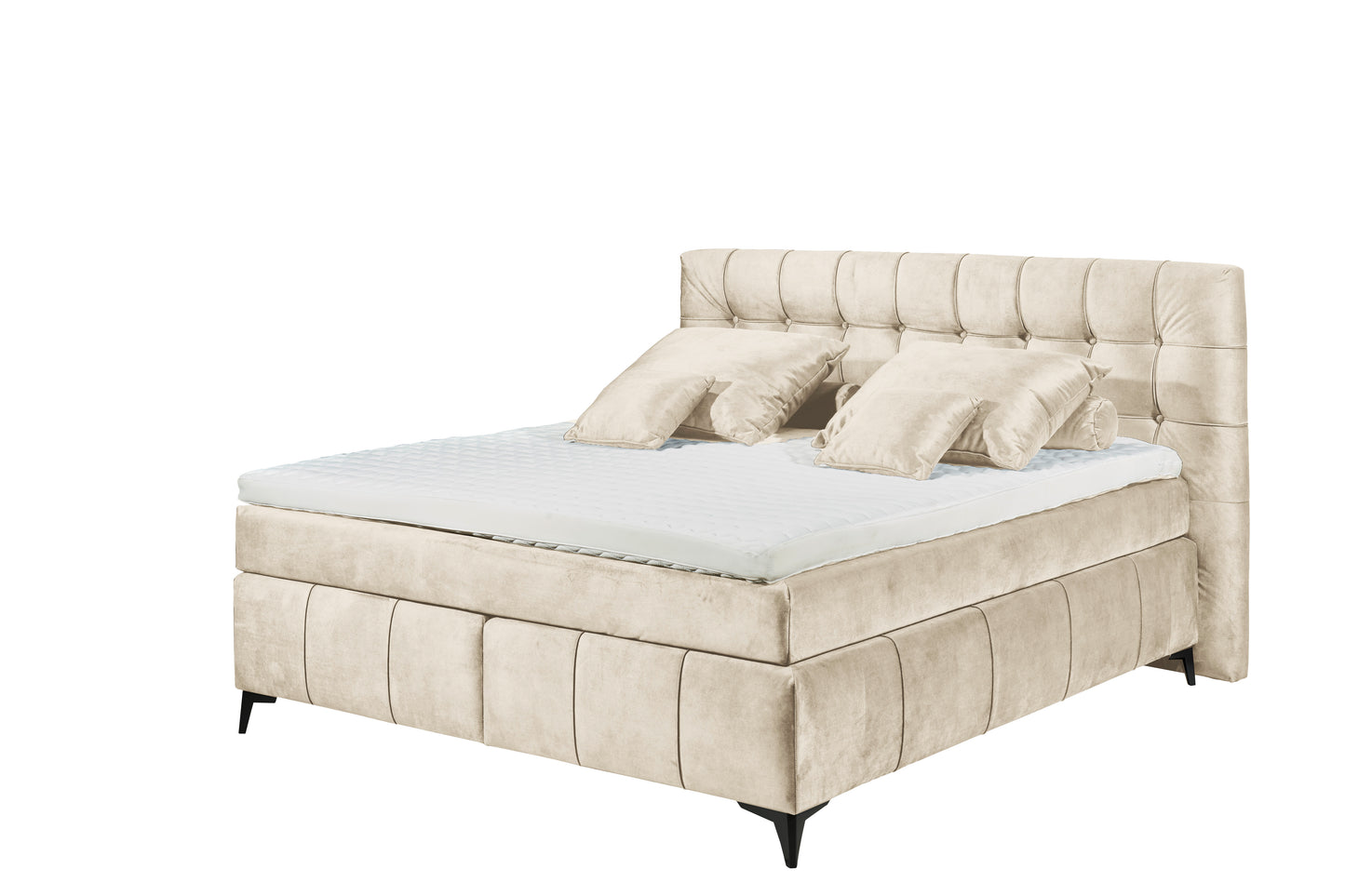 Boxspringbett Bett + Topper + 180x200cm +Neu auf Lager