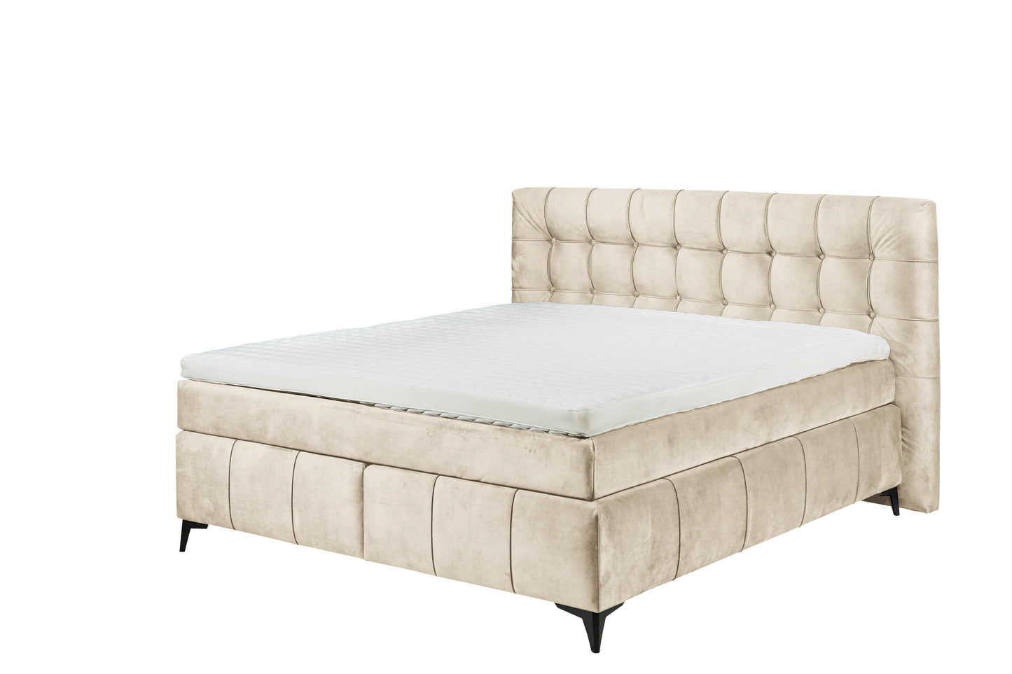 Boxspringbett Bett + Topper + 180x200cm +Neu auf Lager