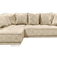 Sofa Couch Wohnlandschaft + Kissen + Seiten wechselbar