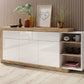 Vitrine + Soft Close +Neu auf Lager Verfügbar + Einlegebodenkante