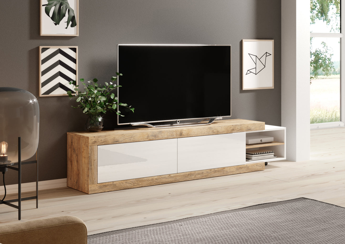 Hochkommode + Soft Close + Einlegebodenkante + Neu auf Lager