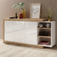 Kommode Sideboard + Soft Close + Schubladen + Einlegebodenkante