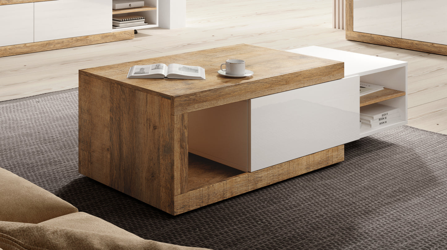 Vitrine + Soft Close +Neu auf Lager Verfügbar + Einlegebodenkante