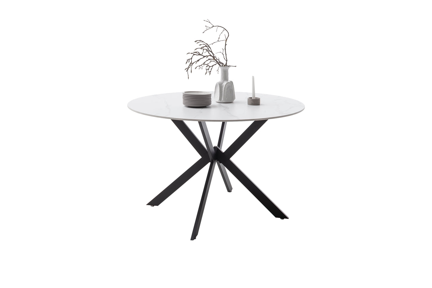 Esszimmertisch Tisch +Keramikauflage +Spidergestell +Neu auf Lager