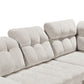 Sofa Couch + Elektrische Sitztiefe + Stauraum + Kopfteile vertsllbar