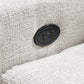 Sofa Couch + Elektrische Sitztiefe + Stauraum + Kopfteile vertsllbar