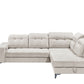 Sofa Couch + Elektrische Sitztiefe + Stauraum + Kopfteile vertsllbar