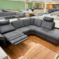 Sofa Couch Wohnlandschaft +elektr. Relaxfuntion +Kopfkissen