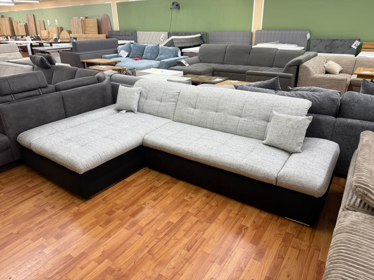 Sofa Couch Wohnlandschaft +Kissen