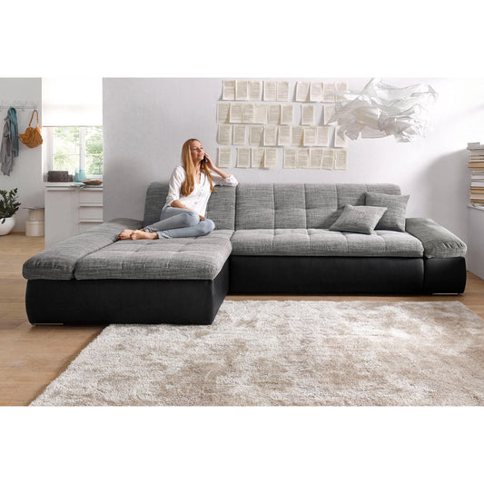 Sofa Couch Wohnlandschaft + Bettfunktion