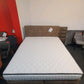 Boxspringbett Bett + Gepolsterte  Kopfteil + Integrierte Topper