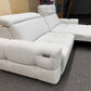 Sofa Couch + Elektrische Tiefe verstellbar + Kopfteile verstellbar