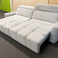 Sofa Couch + Elektrische Tiefe verstellbar + Kopfteile verstellbar