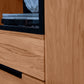 Vitrine Schrank Highboard -> Soft-close -> Front Massivholz