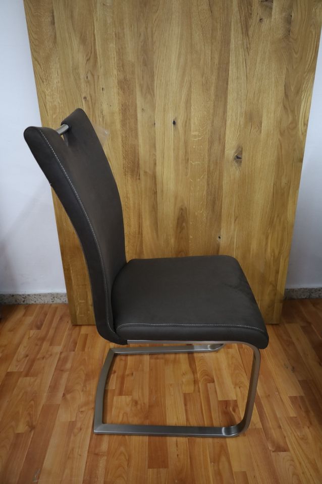 Esszimmerstuhl Stuhl + Metall Gestell + Griff