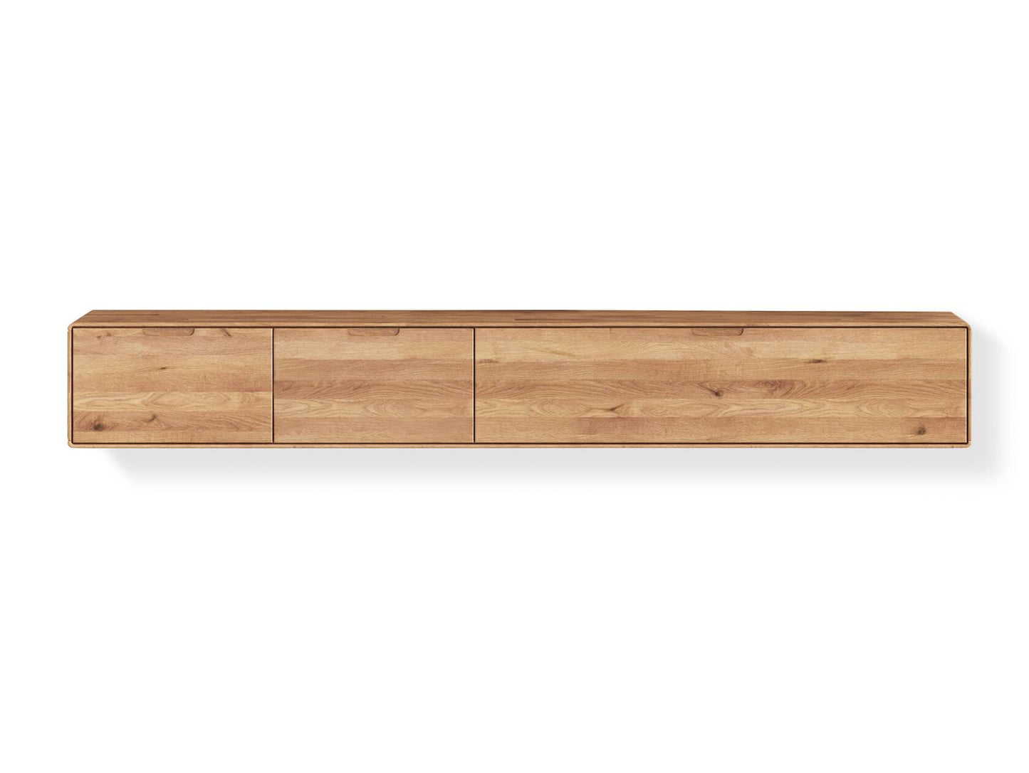 TV-Kommode Massivholz Griffmulde vers. Modelle