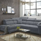 Sofa Couch + Elektrische Sitztiefe + Stauraum Groß + Kopfteile verstellbar