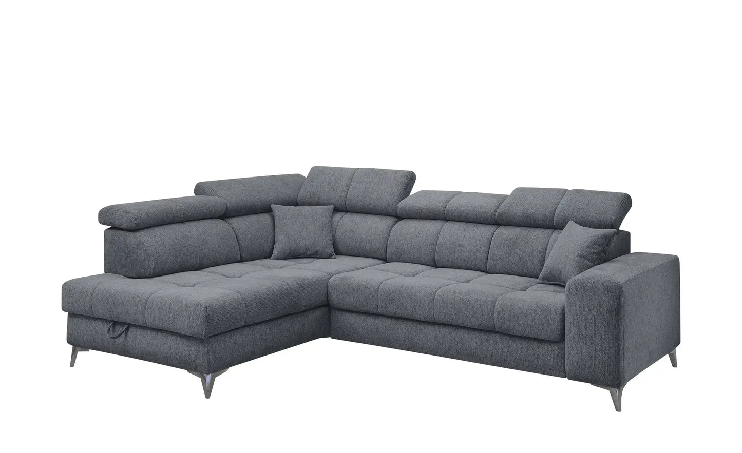 Sofa Couch + Elektrische Sitztiefe + Stauraum Groß + Kopfteile verstellbar