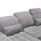 Wohnlandschaft Sofa Couch +Bettfunktion +Stauraum  +Kopfteilverstellung +versch. Farben