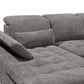 Wohnlandschaft Sofa Couch +Bettfunktion +Stauraum  +Kopfteilverstellung +versch. Farben