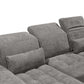 Wohnlandschaft Sofa Couch +Bettfunktion +Stauraum +Kopfteilverstellung