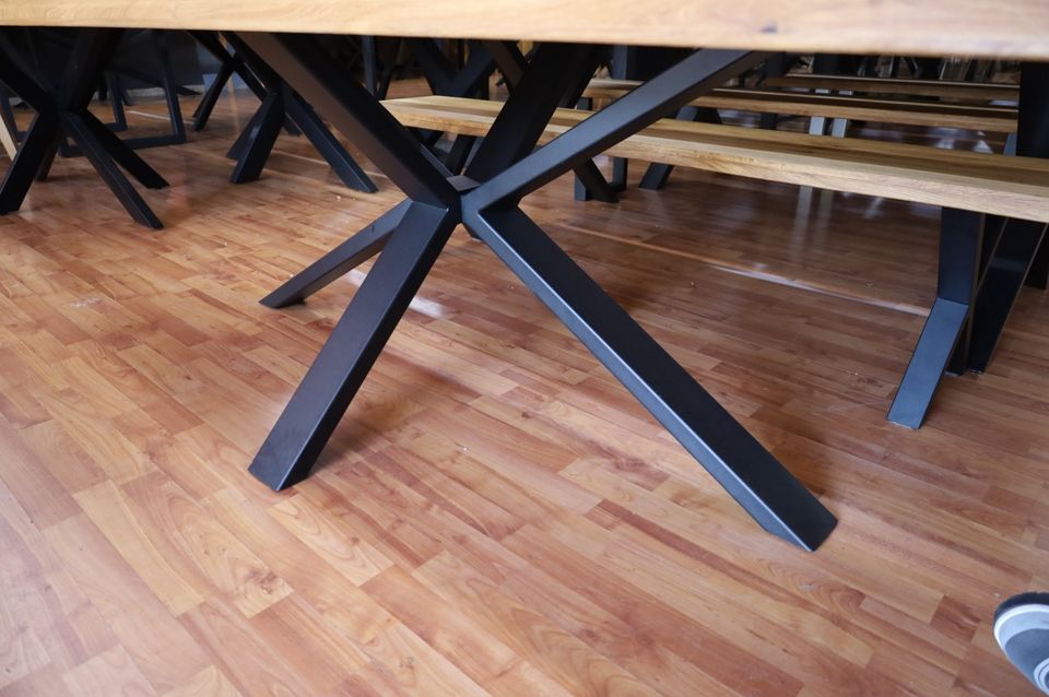 Esstische Tisch + Stern Gestell+ Für EICHE Esstische