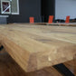 Esstisch + Eiche Massivholz + Baumkante + Verschieden Gestelle + 180 cm bis 300cm NEU auf Lager