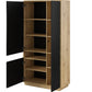 Vitrine Kommode Sideboard + Einlegebodenkanten + Soft Close