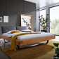 Rahmenbett Bett  Massivholz Fichte