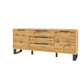 Kommode Sideboard Vitrine + Schubladen + Ablagefläche