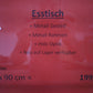 Esstisch Tisch + Holz Optik + Metall Rahmen + NEU auf Lager