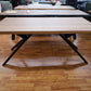 Esstisch Tisch + Massivholz Akazie + DesignerGestell + Neu auf Lager