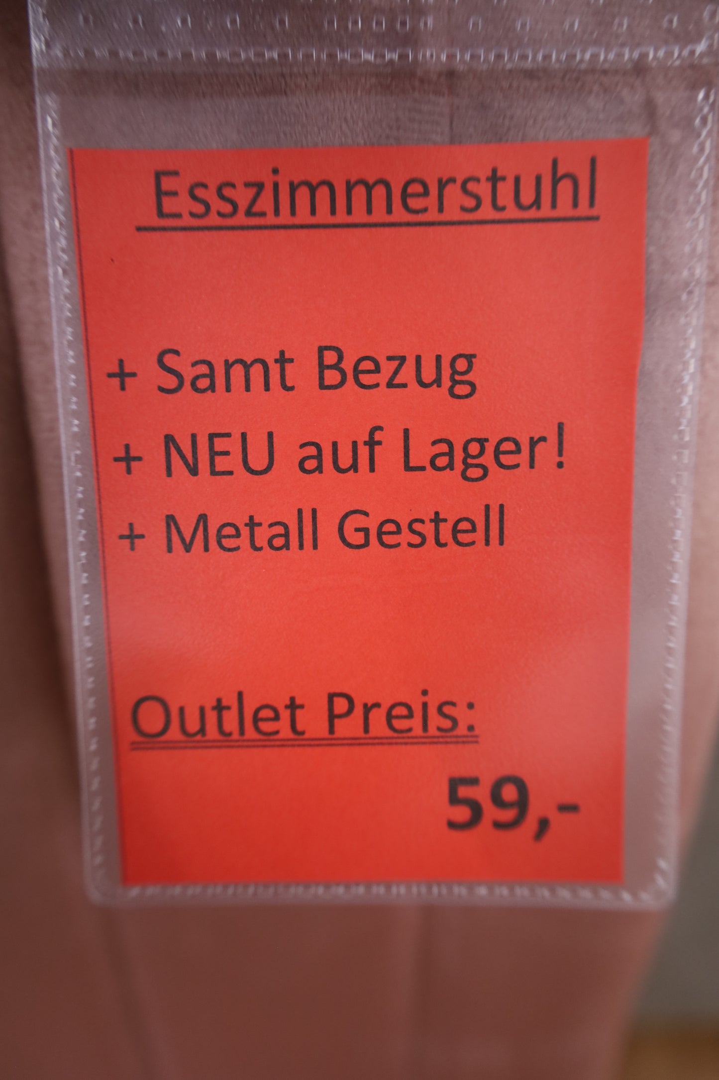 Stuhl Stühle Esszimmerstuhl + Samt Stoff + NEU in 3 Farben da!!!